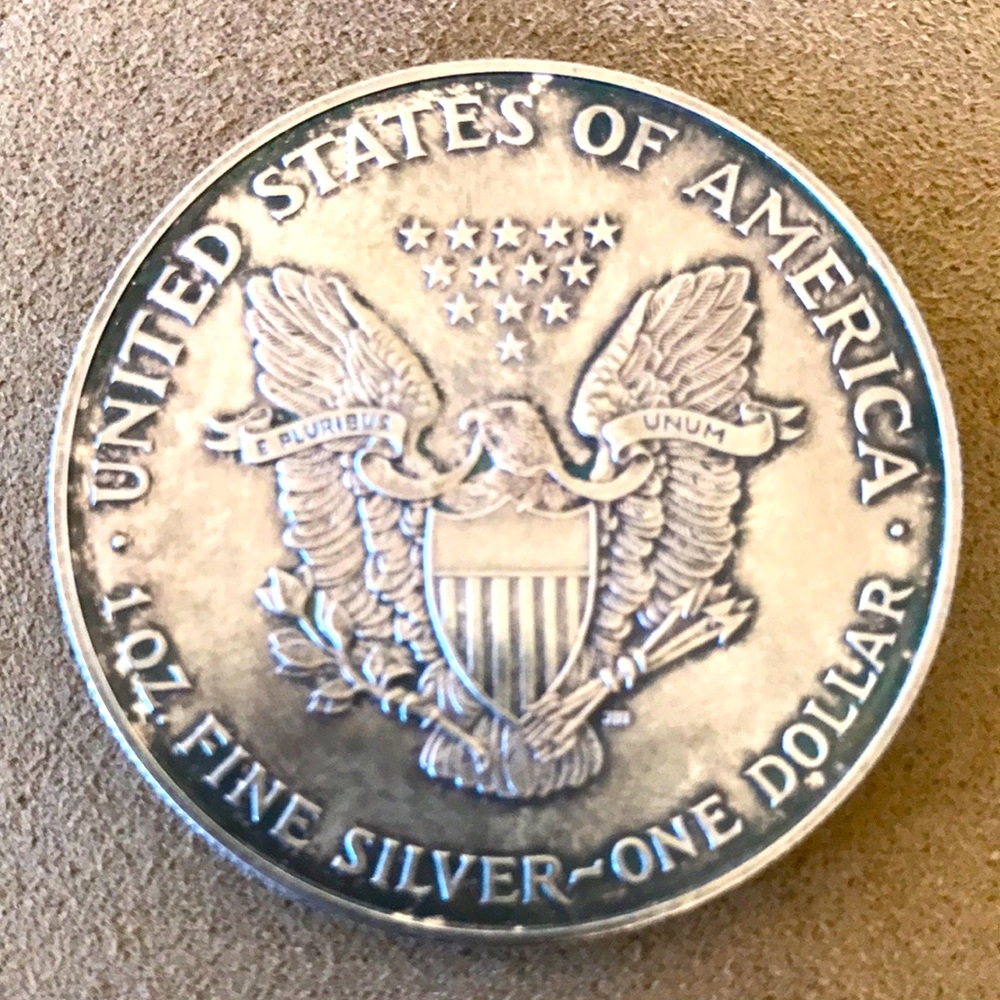 Vintage 1996 Silver Eagle dollar